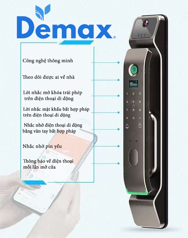 Khóa cửa vân tay - Bước đột phá cho mọi công trình!