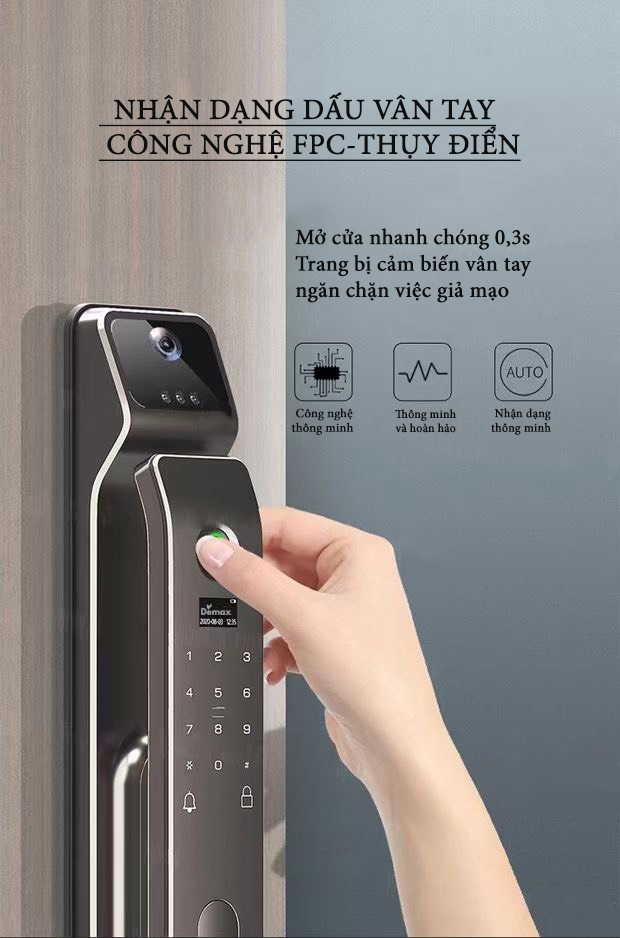 Tổng hợp các mẫu khóa cửa thông minh mới nhất 2021