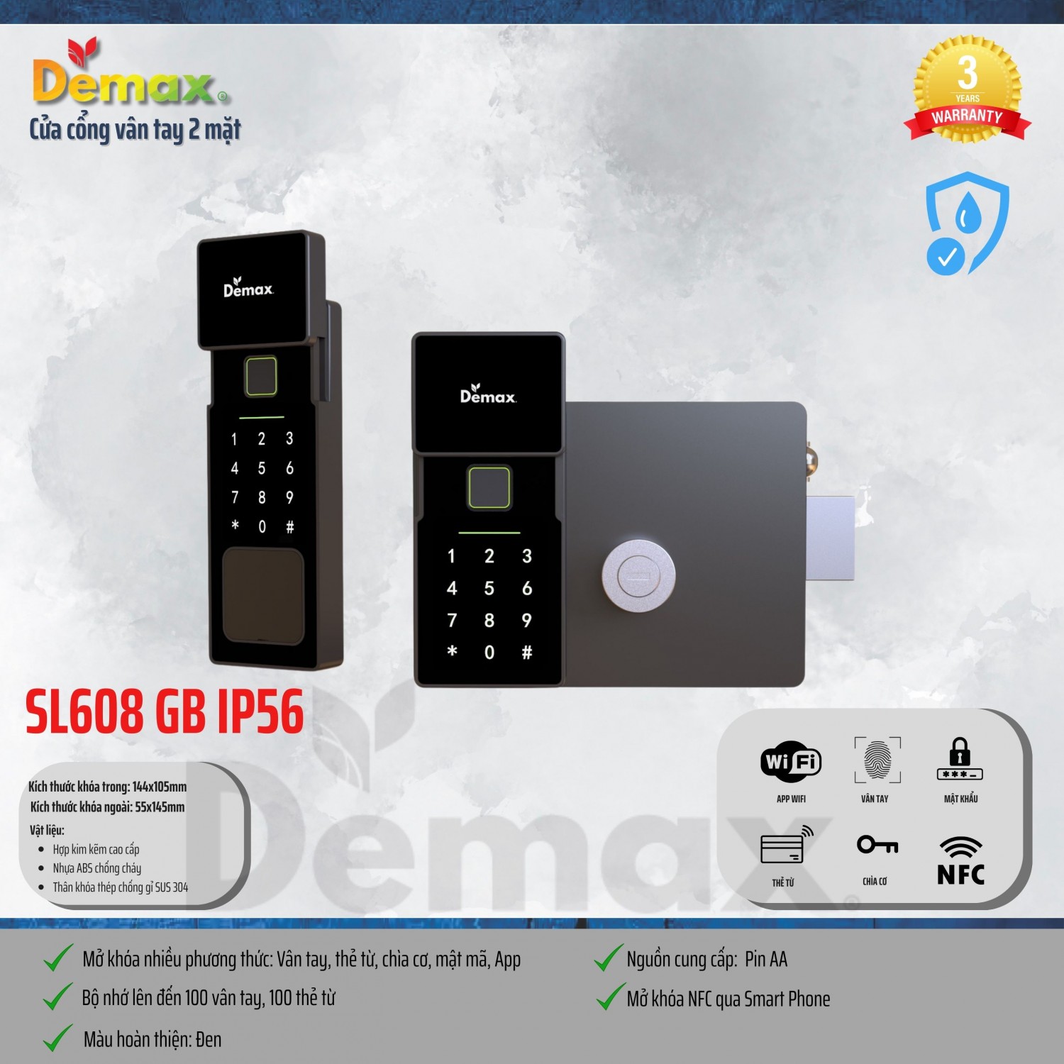 Top 15 Khoá Cửa Chống Nước Demax Tốt Nhất Hiện Nay [2025]