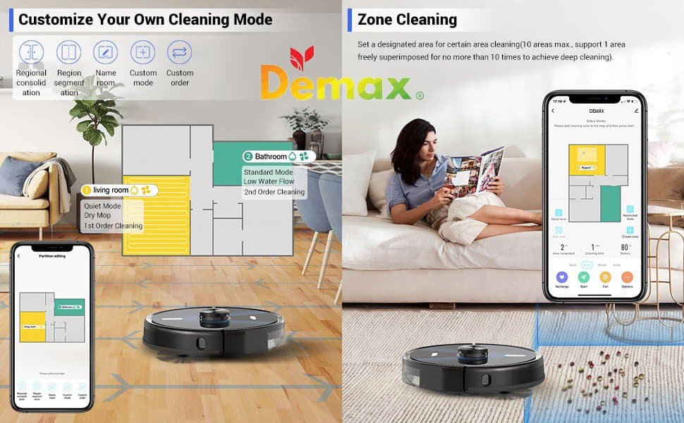 Phân tích và đánh giá các tính năng của Robot hút bụi thông minh Demax S300