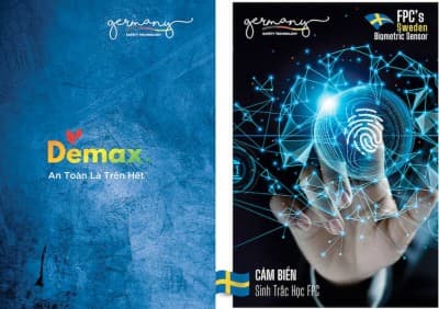 Top 20+ Mẫu Khóa Cửa Thông Minh Cao Cấp DEMAX 2025