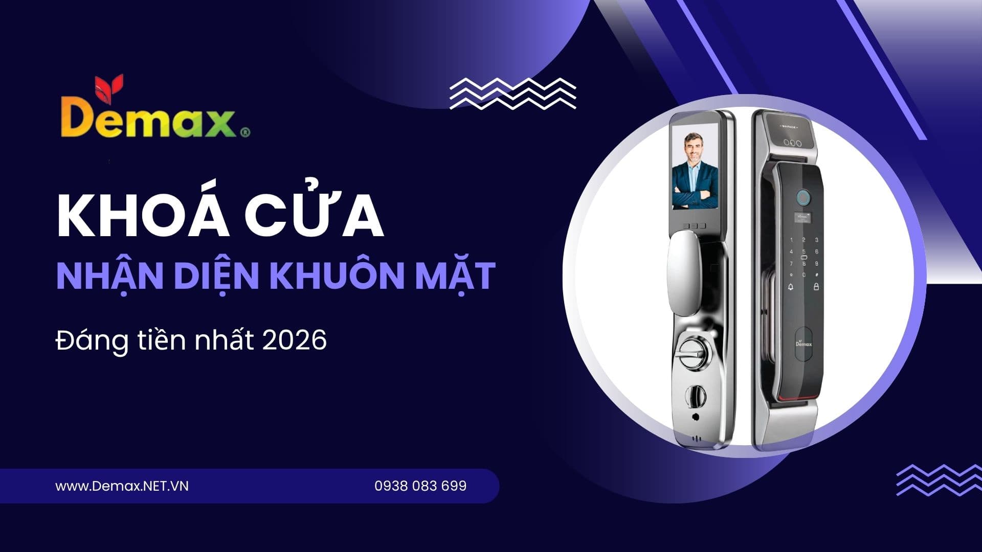 8 Mẫu khoá cửa nhận diện khuôn mặt đáng mua 2026