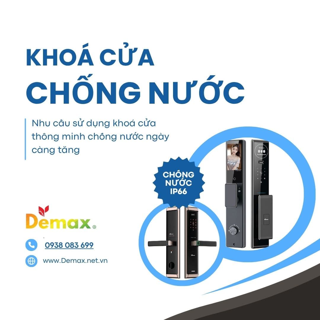 4 Loại Khoá Cửa Chống Nước Demax – Giải Pháp Tối Ưu Cho Mọi Loại Cửa Ngoài Trời