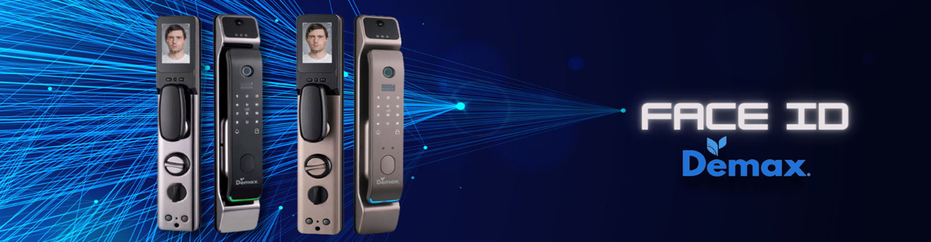 Khoá cửa Face-ID Demax