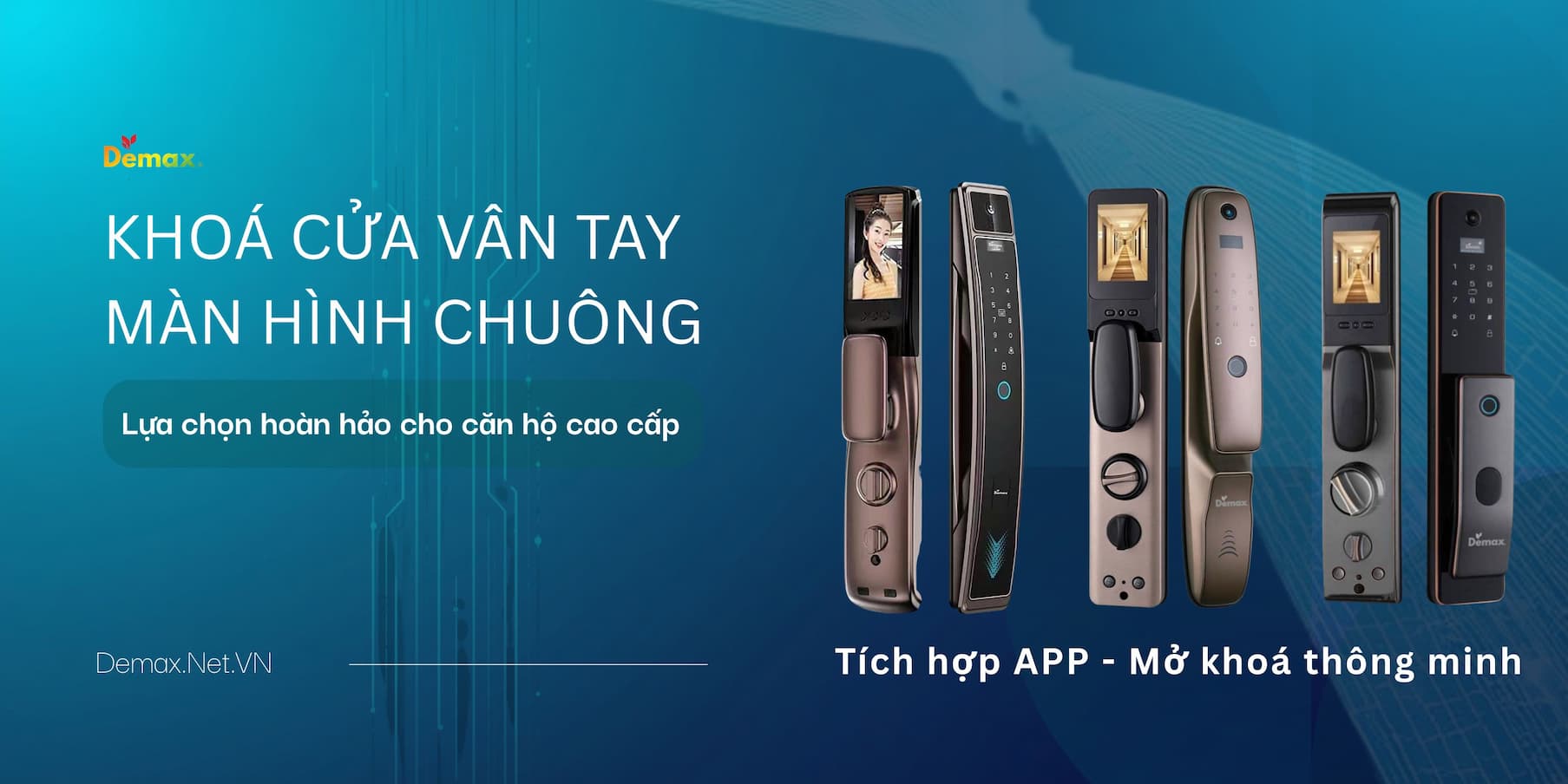 3 Mẫu Khóa Cửa Vân Tay Màn Hình Chuông – Lựa Chọn Hoàn Hảo Cho Căn Hộ Cao Cấp