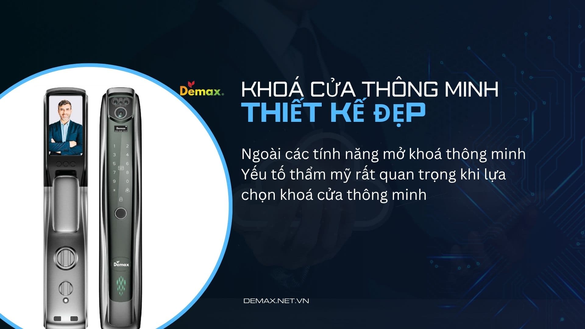 Top 5 mẫu khoá cửa thông minh được khách hàng chọn vì khoá thiết kế đẹp