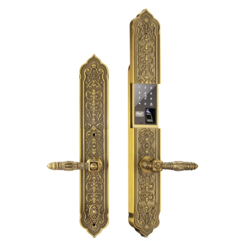 Khóa đại sảnh biệt thự cao cấp SL8882 GB BRASS
