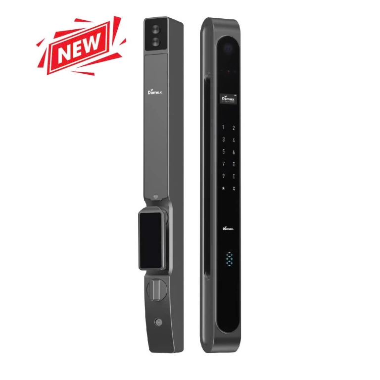 Khóa thông minh cửa nhôm FACE ID Demax EL998 GS