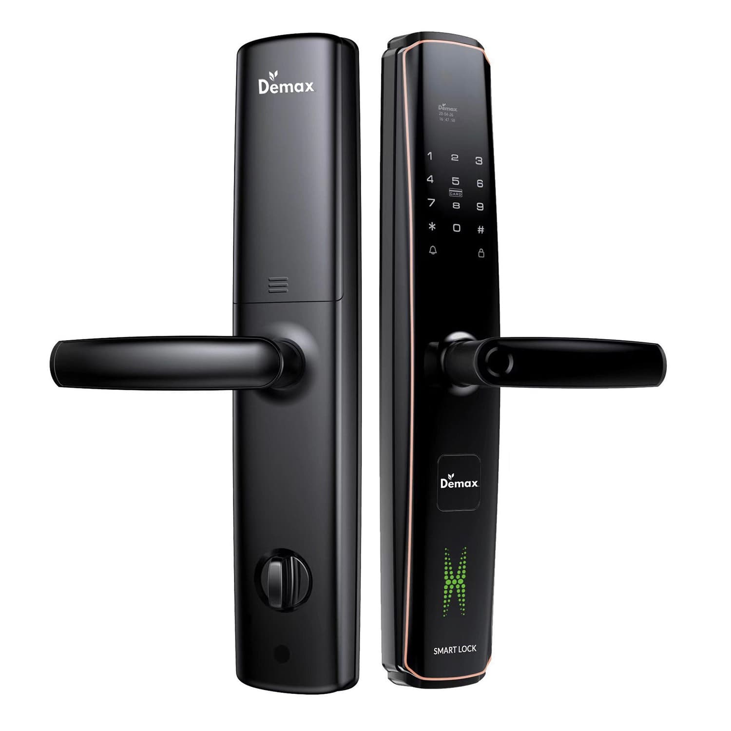 Khóa thông minh Demax SL666 BN - APP WIFI